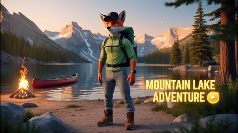 Mountain Lake Adventure 🏞️✨ | Canoe, Waterfall & Sunset with Tiko Bhai