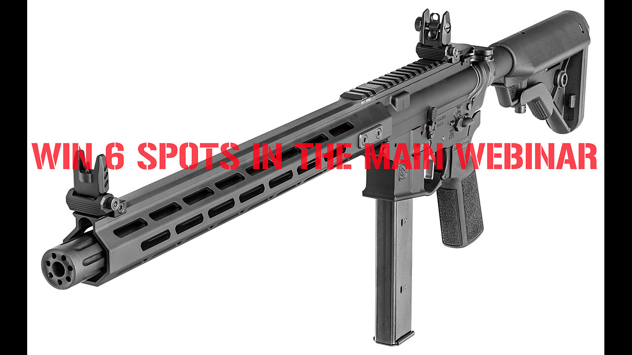 SPRINGFIELD ARMORY SAINT® Victor 9mm MINI #1 FOR 6 SPOTS IN THE MAIN WEBINAR