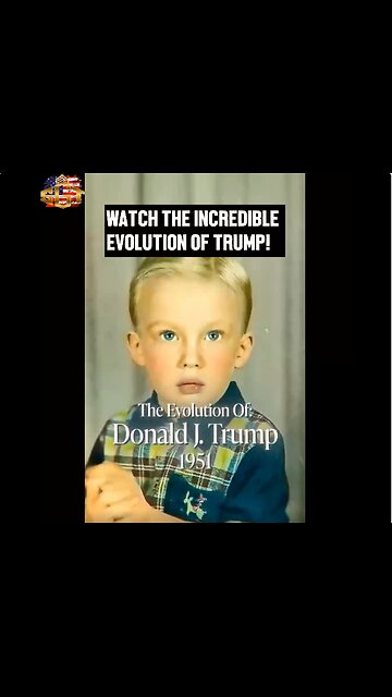 🔥The incredible evolution of President @realDonaldTrump