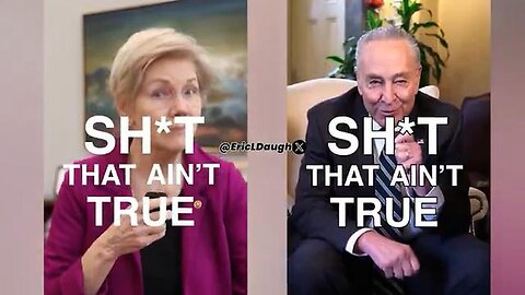 "Schumer and Warren's Identical Videos Pre-Trump Speech: A Coordinated Act?"
