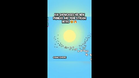 Kai showcases his new Phineas and Ferb stream intro #kaicenat #kaicenatclips