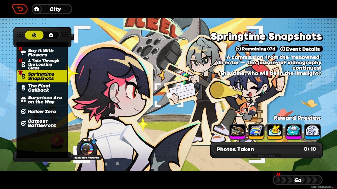 Springtime Snapshots Event - Zenless Zone Zero (ZZZ) - Version 1.7