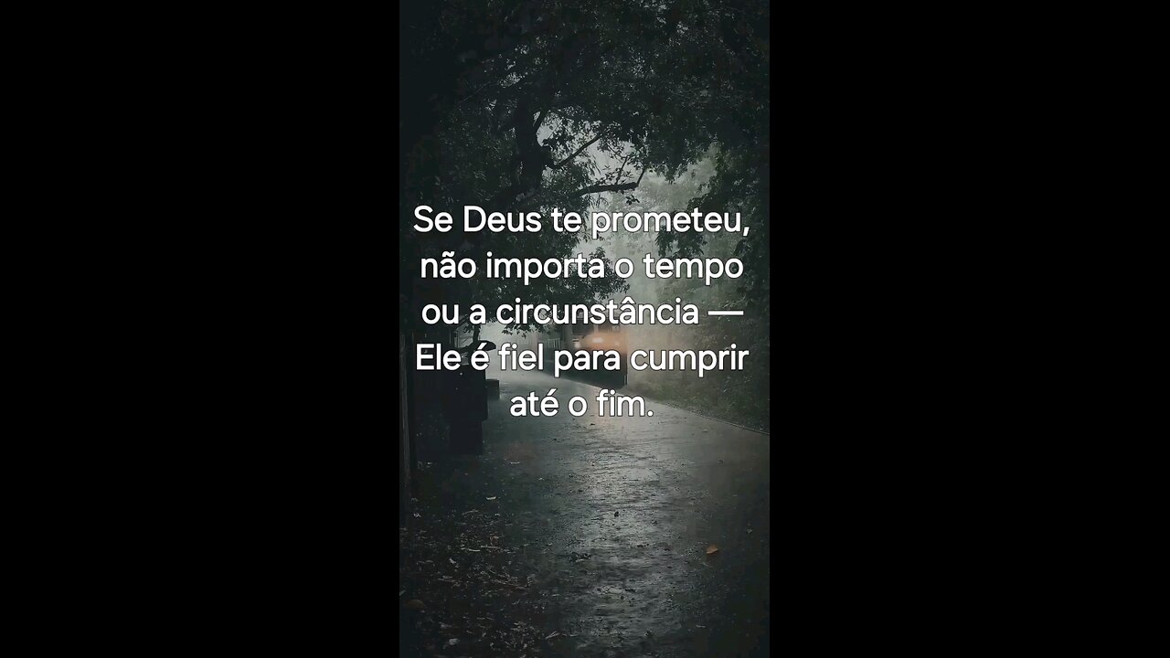 Ele é fiel a todo tempo