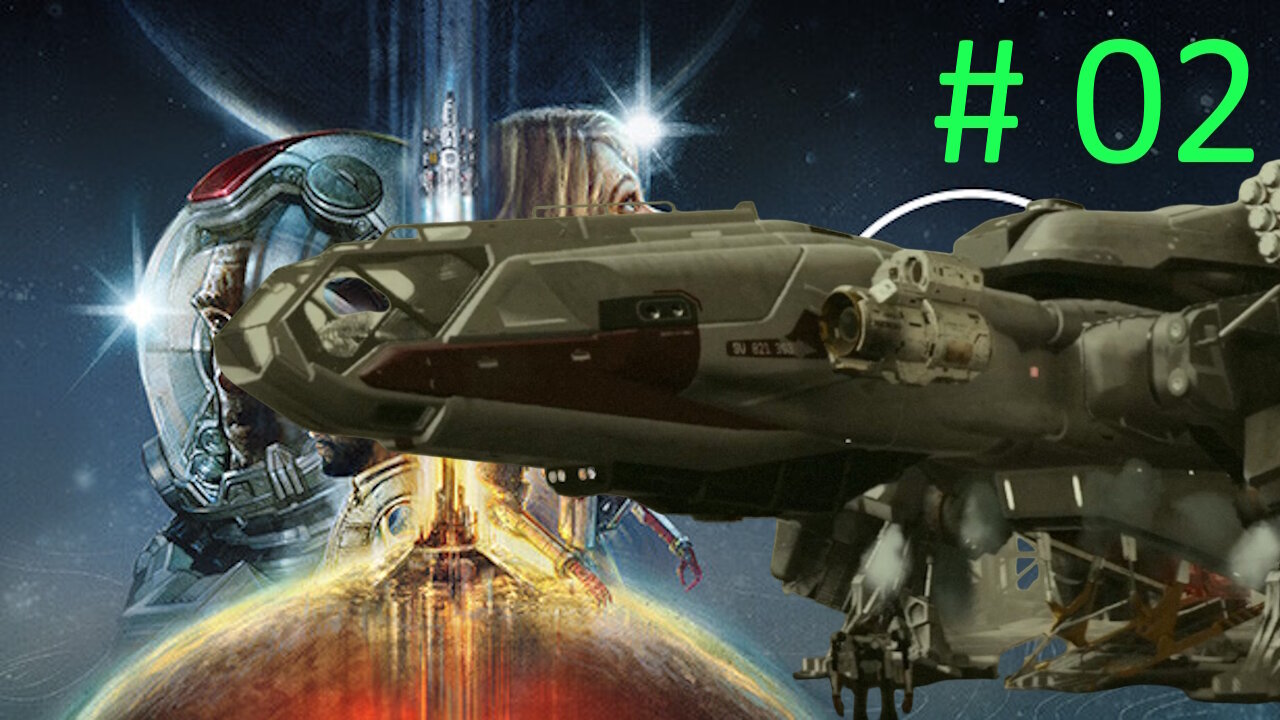 Let's Play Starfield BLIND # 02 🤖A Ship & A Robot🤖