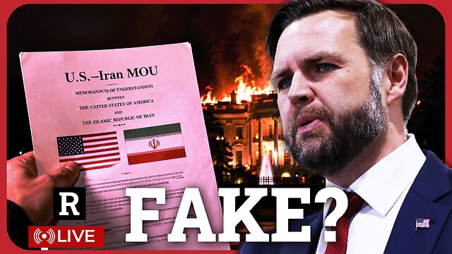 JD Vance Just Dropped Iran War Bombshell, Admits The MOU Is Fake