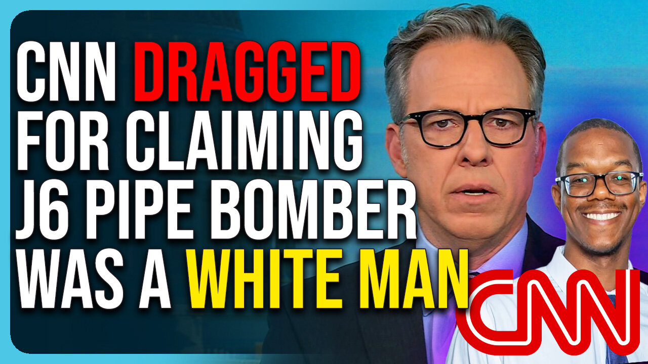 CNN Gets DRAGGED For Claiming J6 Pipe Bomber Was A White Man