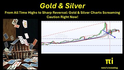 From All Time Highs to Sharp Reversal Gold & Silver Charts Screaming Caution Right Now!