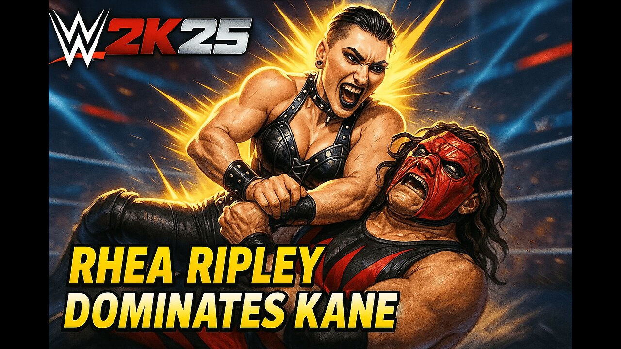 Rhea Ripley Did WHAT to Kane?! 💀 WWE 2K25 Gone Too Far...