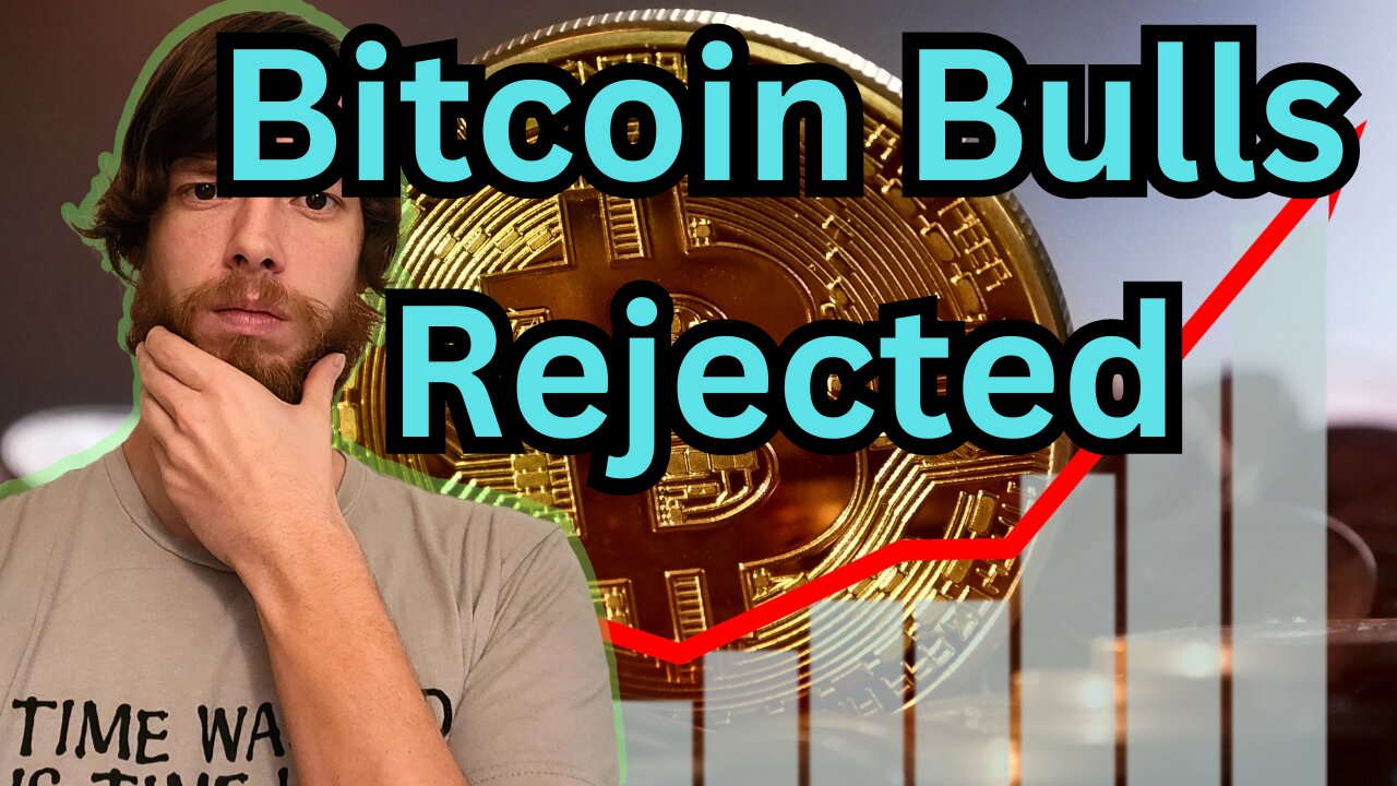 Bitcoin Bulls Rejected #crypto #grt #xrp #algo #ankr #btc