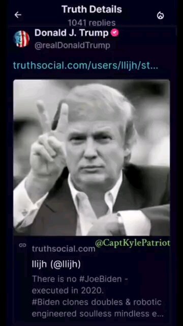 Trump Also Hints Biden Has Been Dead For Awhile-Trumps 3rd Term Explained ?