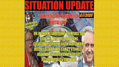 SITUATION UPDATE 5/1/25 - RFK Jr Confirms Darpa Behind "Chemtrails" And Biden H.H.S. Was A Child Trafficking Collaborator