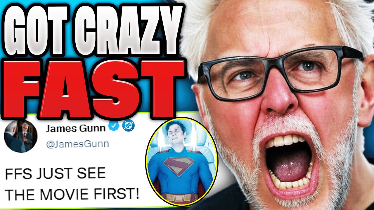 James Gunn ROASTED Over HEATED Superman Legacy BATTLE!