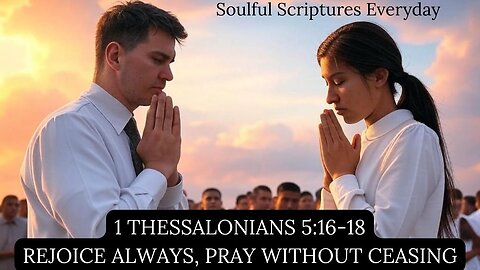Rejoice Always, Pray Without Ceasing: 1 Thessalonians 5:16-18 Bible Study