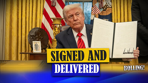 SIGNED AND DELIVERED: Dems CRY as Trump DELIVERS on his Campaign Promises