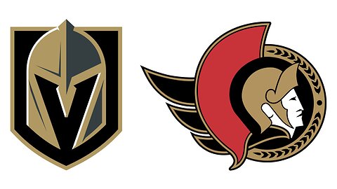 Golden Knights @ Senators . NHL 25. EA Sports.