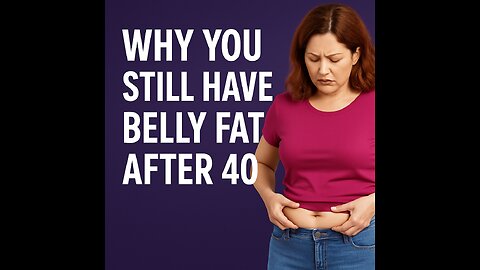 “Why You Still Have Belly Fat After 40 (And How to Fix It)”