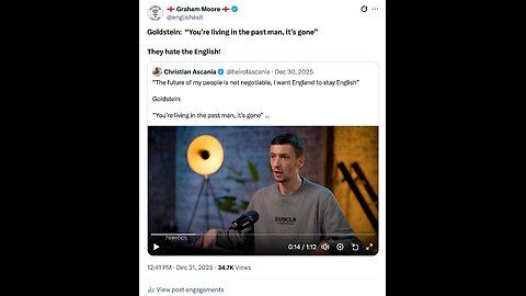 Steve laws v Andrew Gold, Happy New Year - i'll be live at 9pm with a NYD special