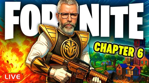 🔴LIVE - Fortnite Chapter 6 - POWER RANGER SKINS - Solo Challenge