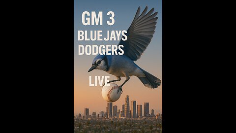 THE #RETURN OF THE 1 #BROWN 1 #BLUE #EYE #MAN, #BLUEJAYS #DODGERS #GM #3 #LIVE