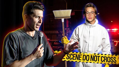 He picks up women at CRIME SCENES? - 17 minutes of CROWDWORK in Cleveland