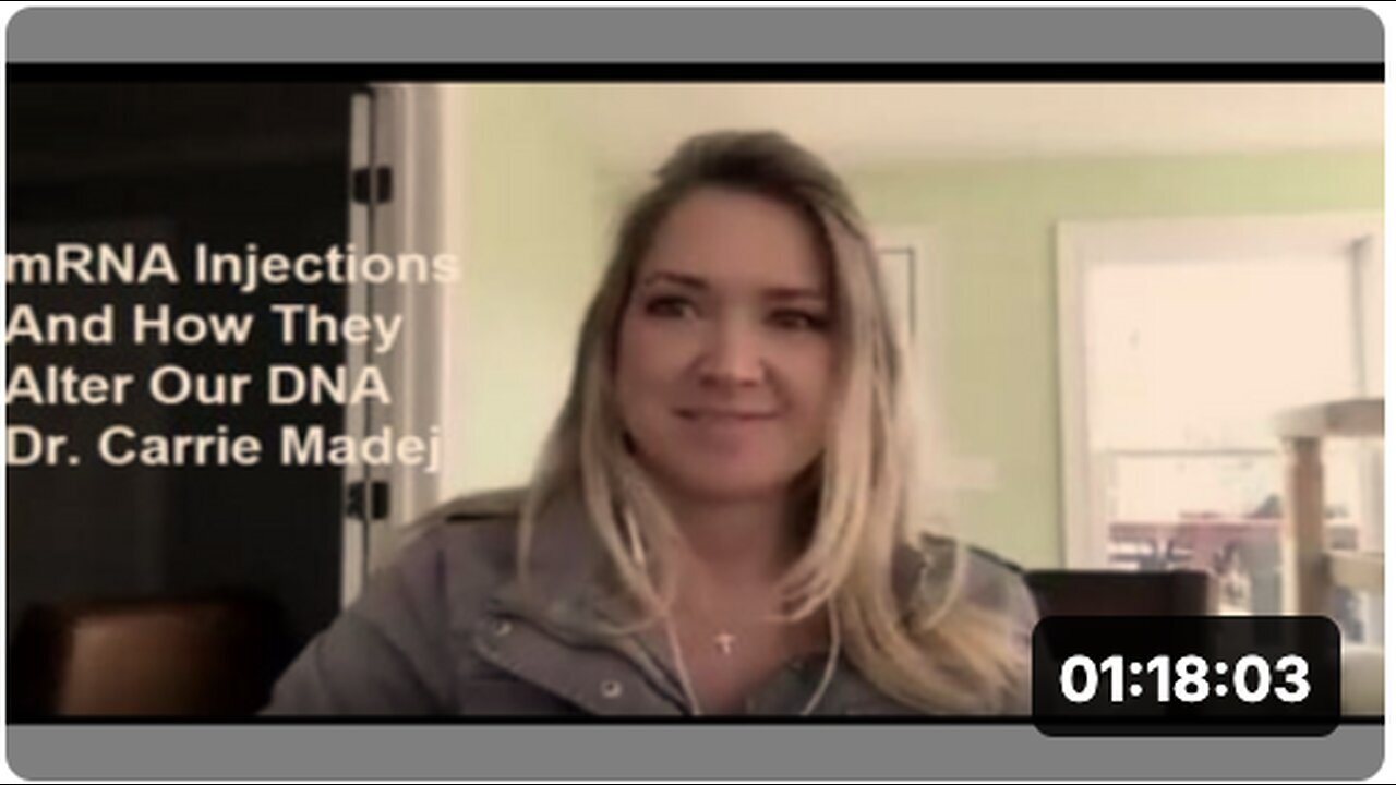 "Altering DNA with mRNA Injections: An Exploration by Dr. Carrie Madej"