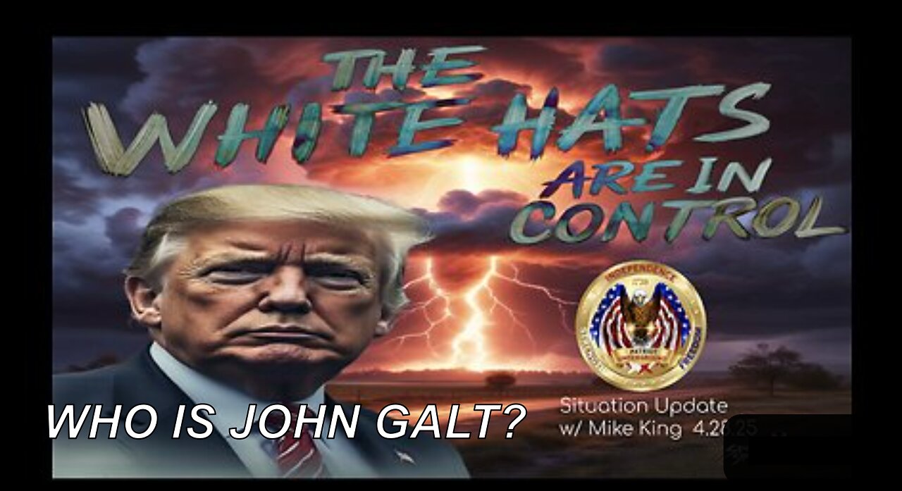 PATRIOT UNDERGROUND W/ WEEKLY COMMS AND Q DROP DECODE W/ MIKE KING. WHO IS JOHN GALT? SGANON
