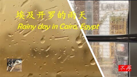 埃及开罗的雨天 Rainy day in Cairo, Egypt