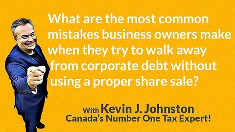 Sell Kevin J. Johnston All Your Corporate Debt – Questions & Answers 4