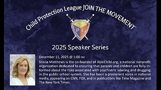 2025 Speaker Series - Sheila Matthews