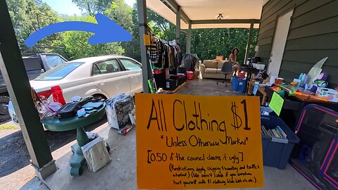 I DEFIED The Council at This Yard Sale!!