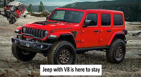 Jeep with V8 is here to stay
