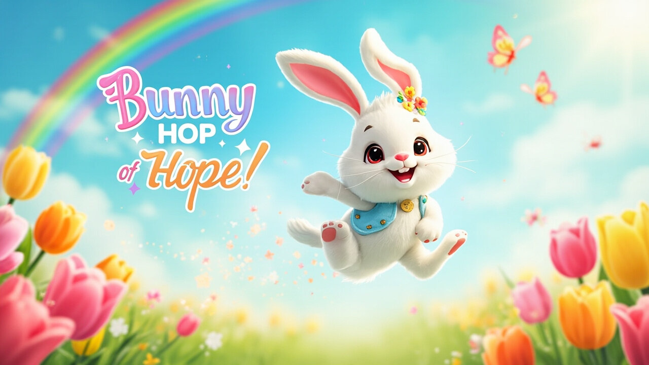 Bunny Hop of Hope 🐰✨ | Uplifting Kids Song About Spring & Resilience!