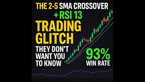 The 2-5 SMA Crossover + RSI 13 Trading Glitch They Don’t Want You to Know — 93% Win Rate