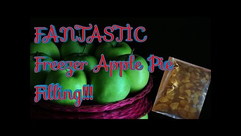Freezer Apple Pie filling