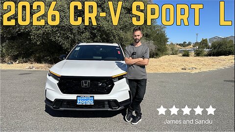 What's new in the 2026 Honda CR-V HYBRID Sport-L?
