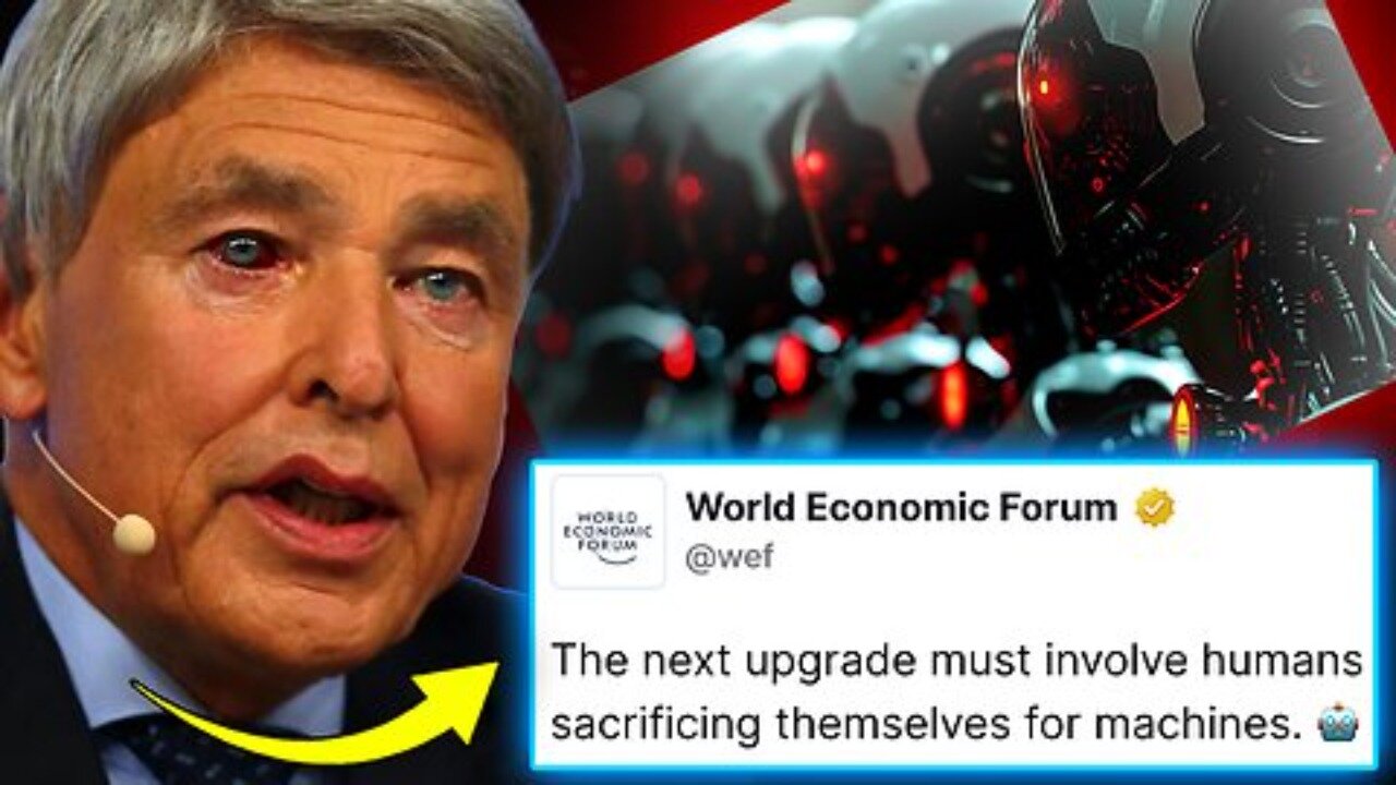 WEF Elites to Euthanize 90% of Useless Humans by 2030 and Upload Consciousness to AI
