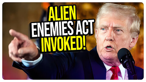 🔥Judge Blocks Trump’s Alien Enemies Act