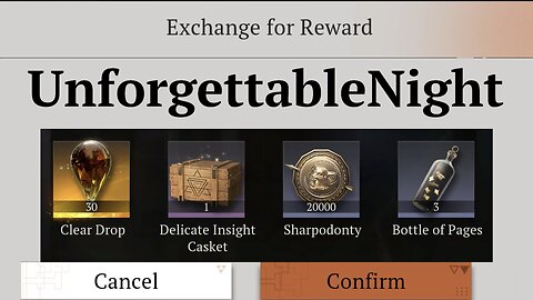 September 15, 2025 Clear Drop Code (Reverse 1999)