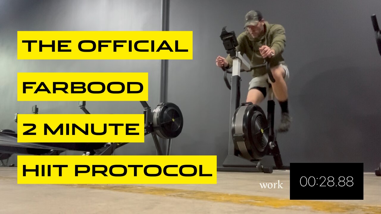 THE OFFICIAL 2 MINUTE HIIT PROTOCOL FOR BIOHACKERS (ft Farbood)