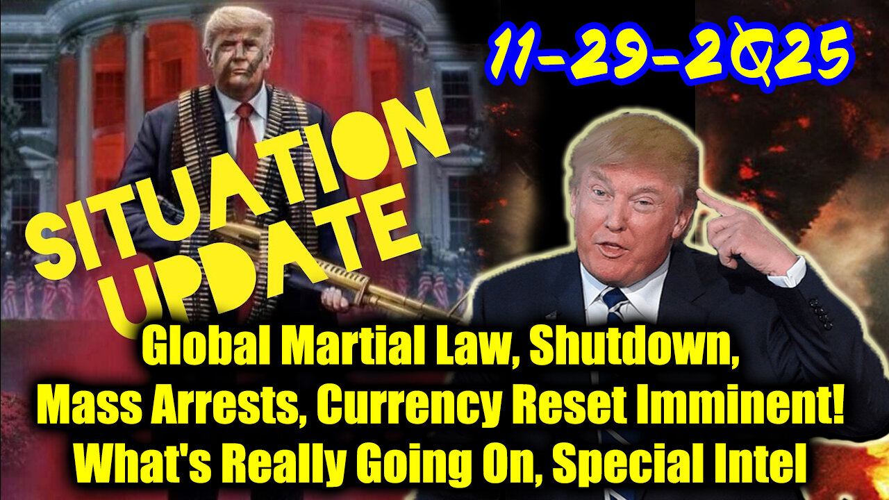Situation Update 11.29.25 - Trump's Executive Orders, GITMO Update; Trump's Global Military Alliance
