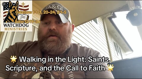 🌟 Walking in the Light: Saints, Scripture, and the Call to Faith 🌟