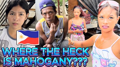 ALL ABOUT DA WOOD...THE HUNT TO BUY MAHOGANY CONTINUES! OFF GRID ISLAND FAMILY PHILIPPINES LIVING