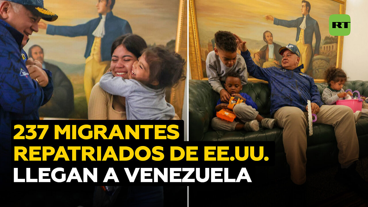 Llega a Venezuela un avión con 237 migrantes repatriados desde EE.UU.