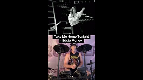 Take Me Home Tonight - Eddie Money Drum & Vocal Cover
