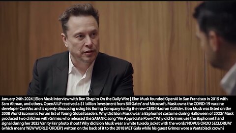 Elon Musk | Why Is Elon Discussing the End of Money? "People Get Confused Sometimes They Think An Economy Is Money. Money Is a Database for An Exchange of Goods & Services." - 4/15/2022 + What Is the True AI Agenda?