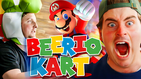 Drunk Mario Kart Goes HAYWIRE I Friday Beers Tournament