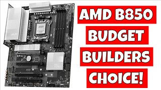 BEST Budget MSI ATX B850 Motherboard Pro B850-P WiFi 7