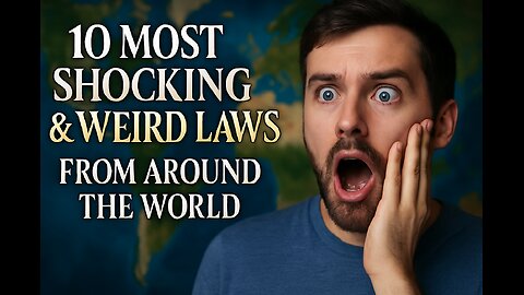 10 Most Shocking & Weird Laws From Around The World 🤯 | You Won’t Believe #7!