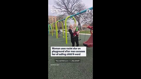A white woman from Minnesota is seen on video using the "n-word" against a child and a man at a park
