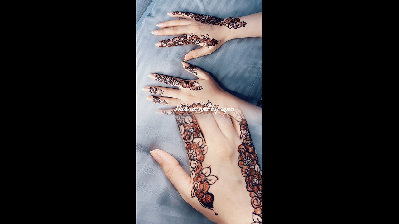 Stunning Henna Art